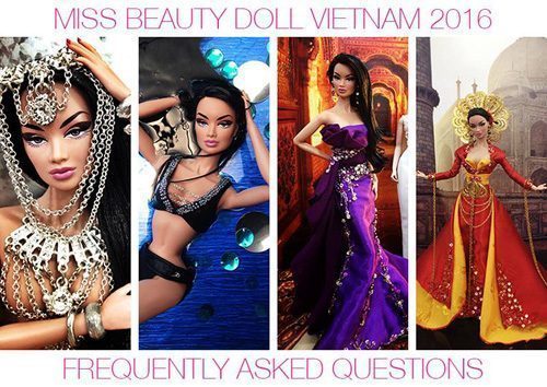 Chuyện lạ: Hoa hậu búp bê Việt Nam lần đầu tiên được tổ chức